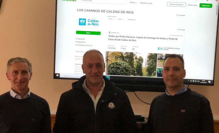 Caldas potencia la hostelería a través de una rede de rutas de senderismo