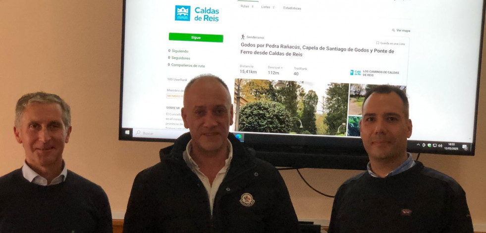 Caldas potencia la hostelería a través de una rede de rutas de senderismo