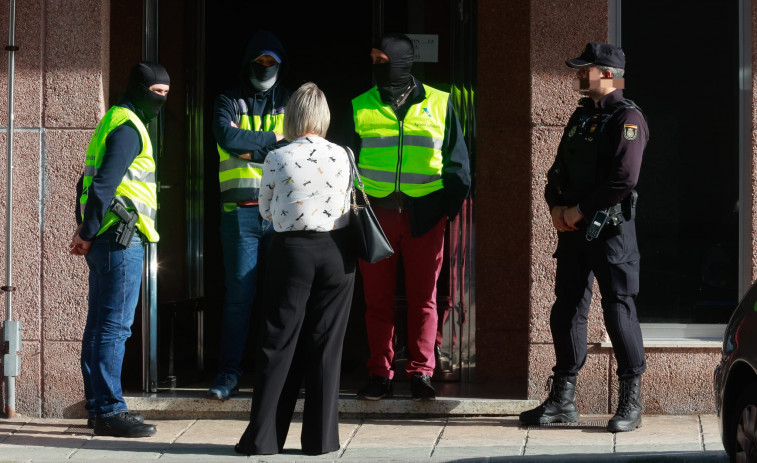Una operación contra el tráfico de drogas incluye registros en O Piñeiriño y otros puntos de Vilagarcía