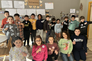 Alumnos chapas galego