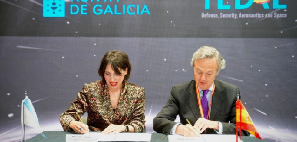 A Xunta asina un acordo coa Tedae para impulsar o sector da defensa