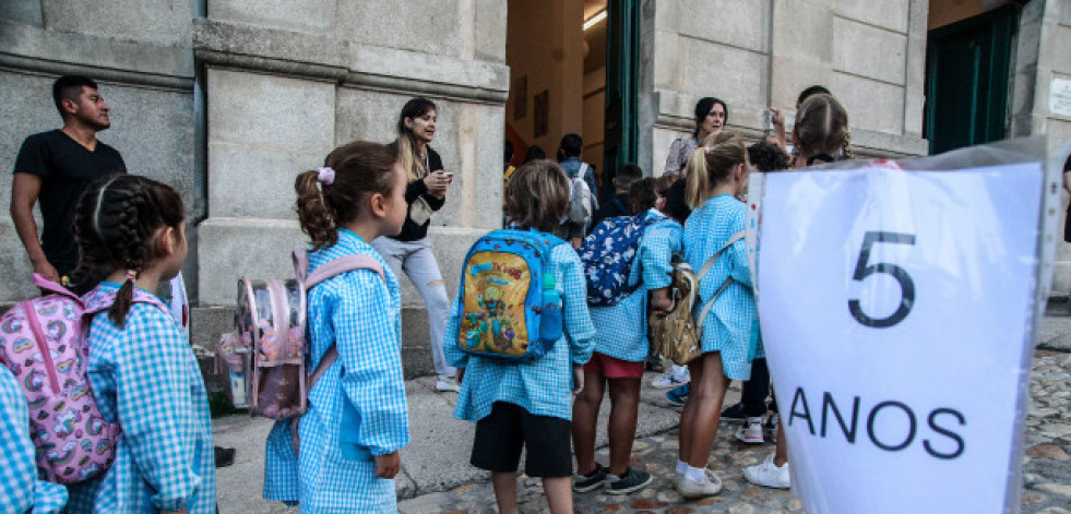 El curso escolar 2025/26 arrancará el 8 de septiembre en Galicia y finalizará el 19 de junio