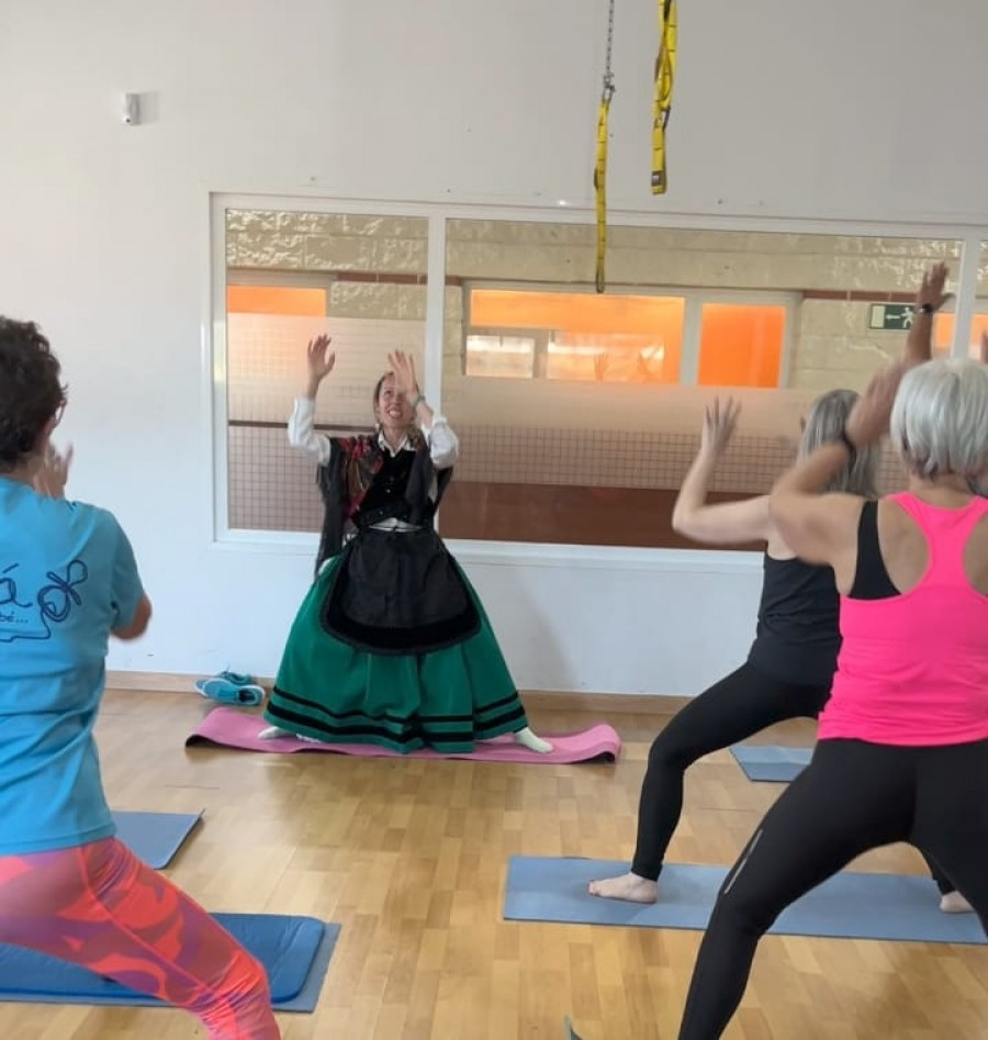 As Letras Galegas por adiantado no ximnasio de Fontecarmoa