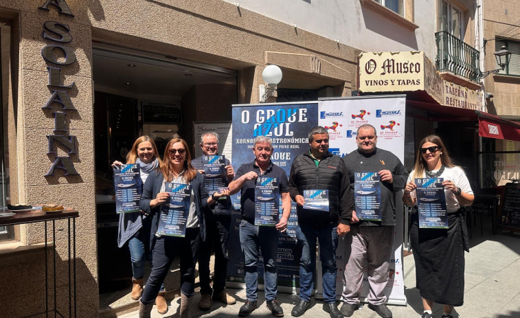 Emgrobes presenta las jornadas gastronómicas ‘O Grove azul’, que se harán desde hoy al 31 de mayo
