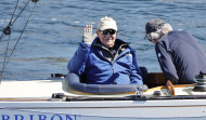 Juan Carlos I sale a navegar en Sanxenxo tras no acudir al acto de conciliación con Revilla