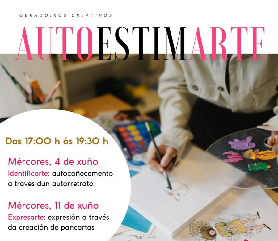O programa ‘Autoestimarte’ busca o amor propio a través da creatividade