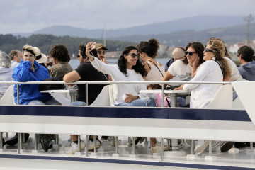 Catamaran remonte Arousa