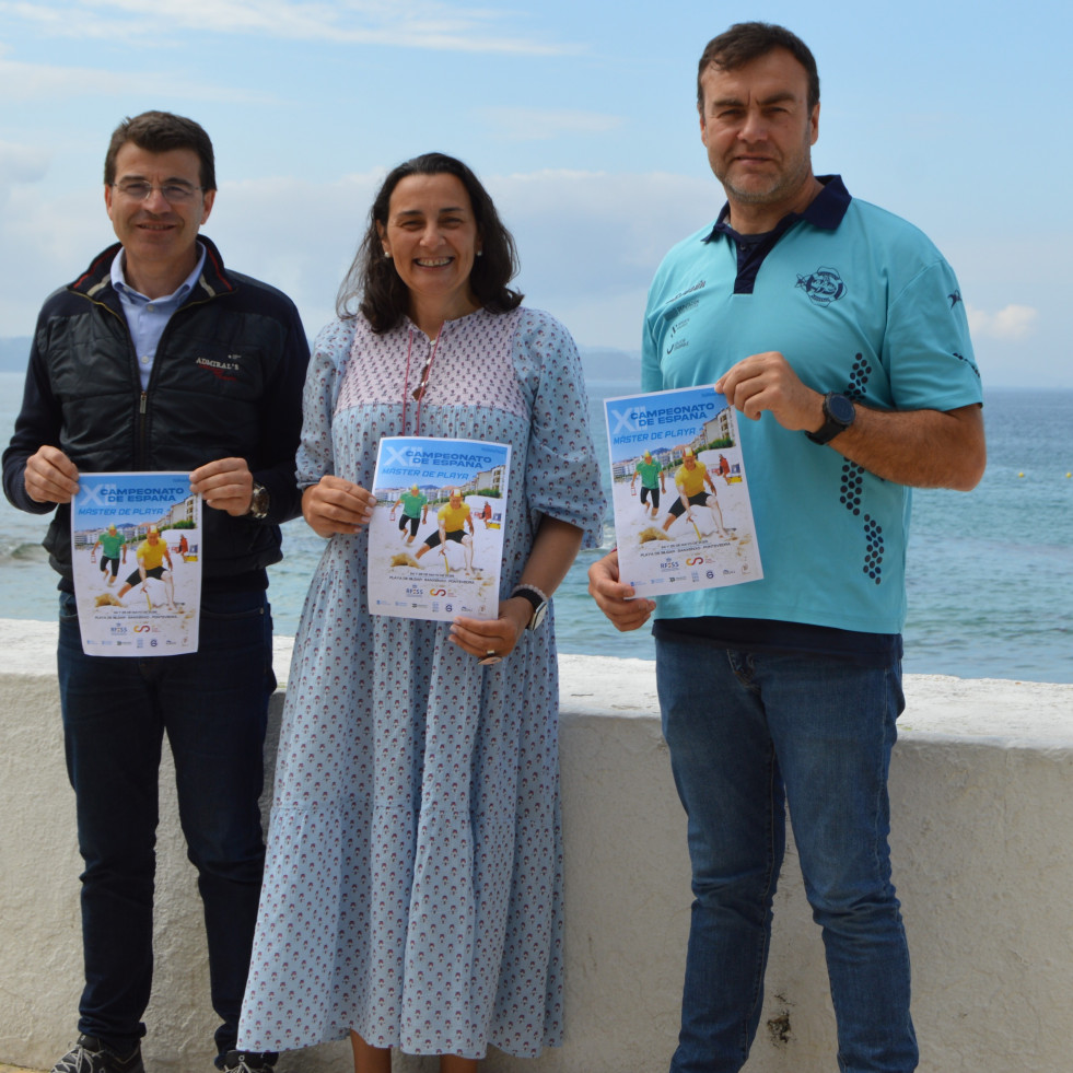 La playa de Silgar reúne a 269 nadadores máster en el Campeonato de España