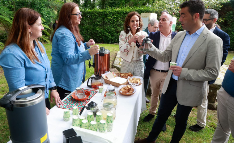 El té de A Armenteira y Areeiro se incorpora a la carta de un restaurante con estrella Michelín