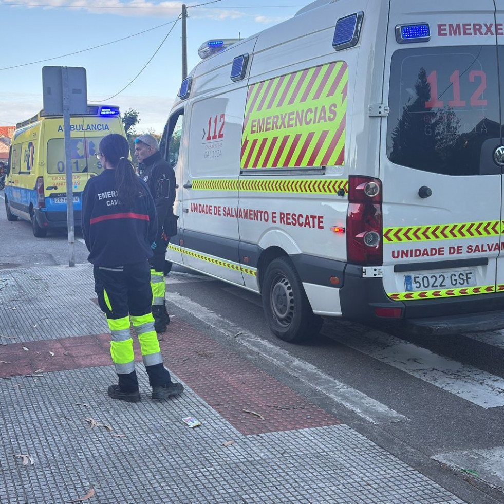 Un accidente de moto deja un herido en Ribadumia