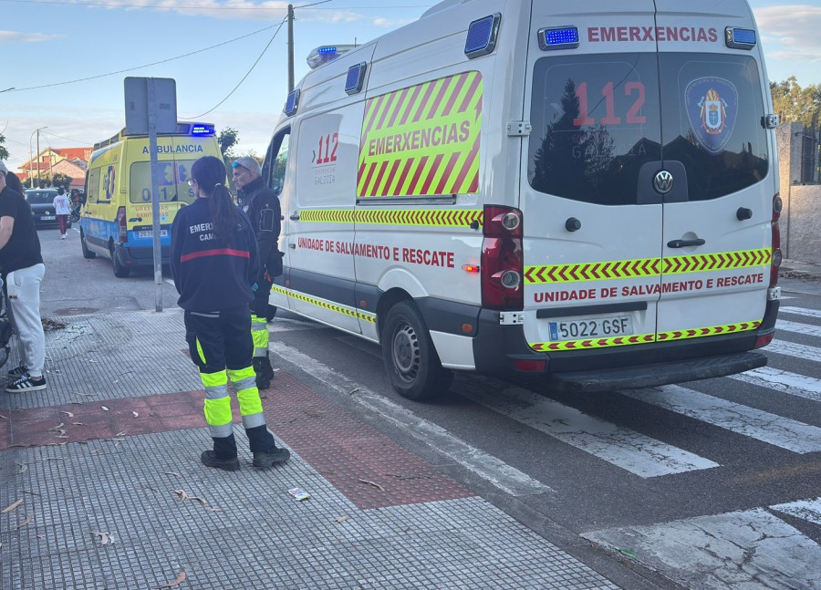 Un accidente de moto deja un herido en Ribadumia