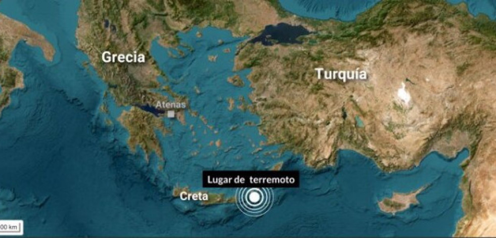 Un terremoto de magnitud 6,1 sacude las islas griegas de Creta y Santorini