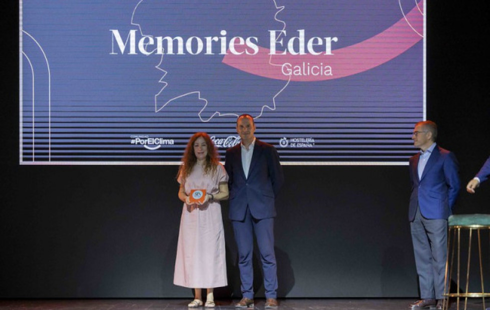 El restaurante ferrolano Memories Eder, reconocido por su acción climática en los Premios “Sin Huella”