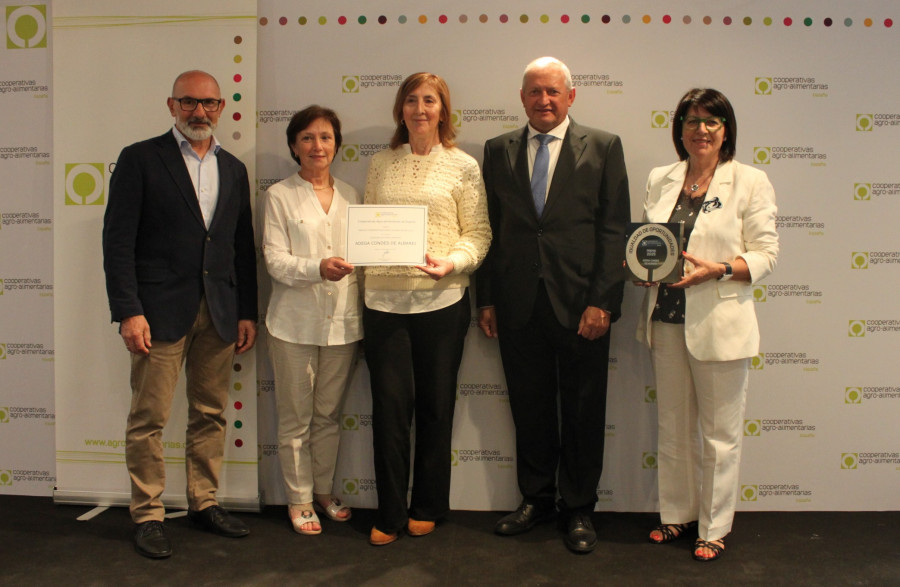 Condes de Albarei, premio "Igualdad de Oportunidades" de Cooperativas Agro-alimentarias de España