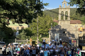 San clemente protesta santa rita