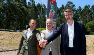 Zona Franca, Vilagarcía y Caldas firman el convenio para ampliar 200.000 metros de O Pousadoiro
