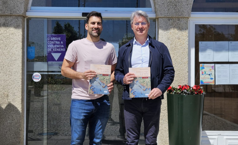 La segunda edición de ‘Entre o mar e a terra’ está ya disponible en tres librerías de O Grove