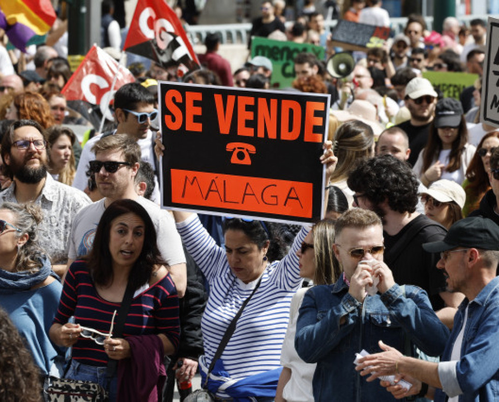 UnamarchaporelderechoaunaviviendadignarecorrelascallesdeMalaga