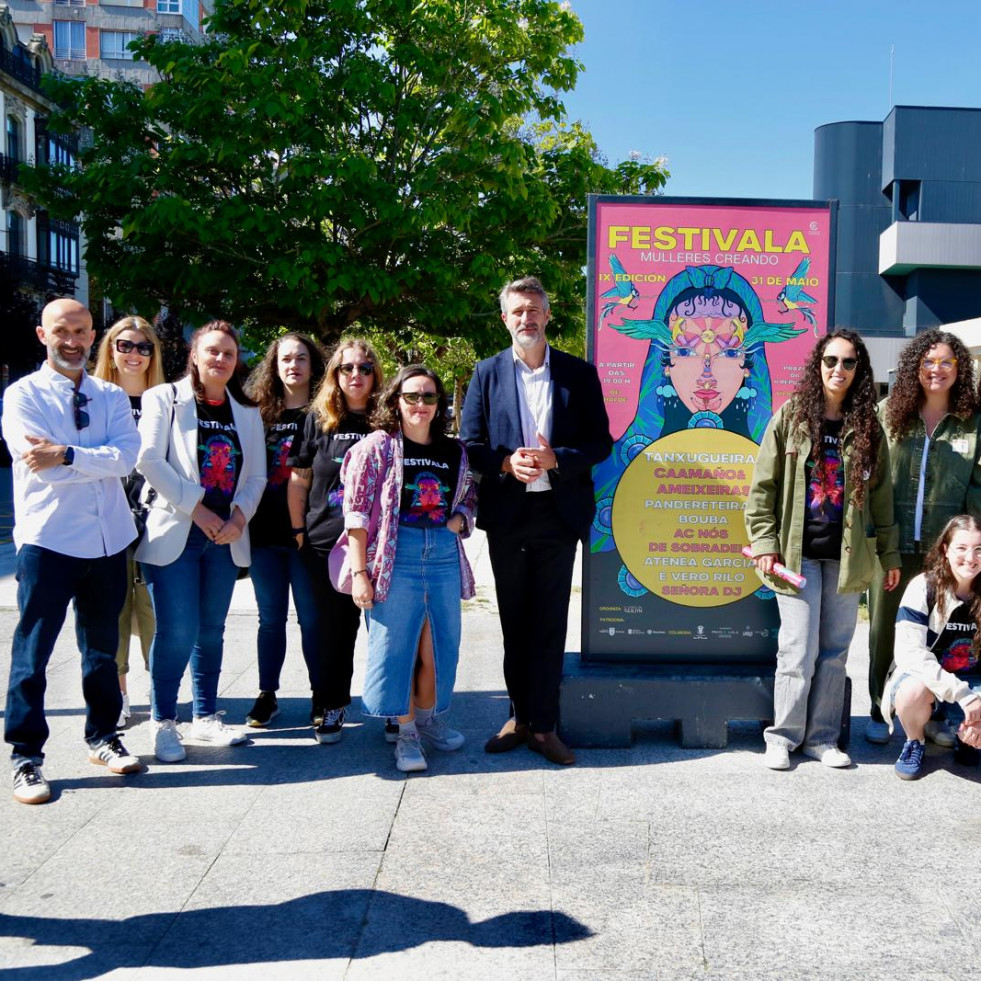 El Festivala pone a Vilagarcía a bailar la revolución feminista al ritmo de las Letras Galegas y las cantareiras