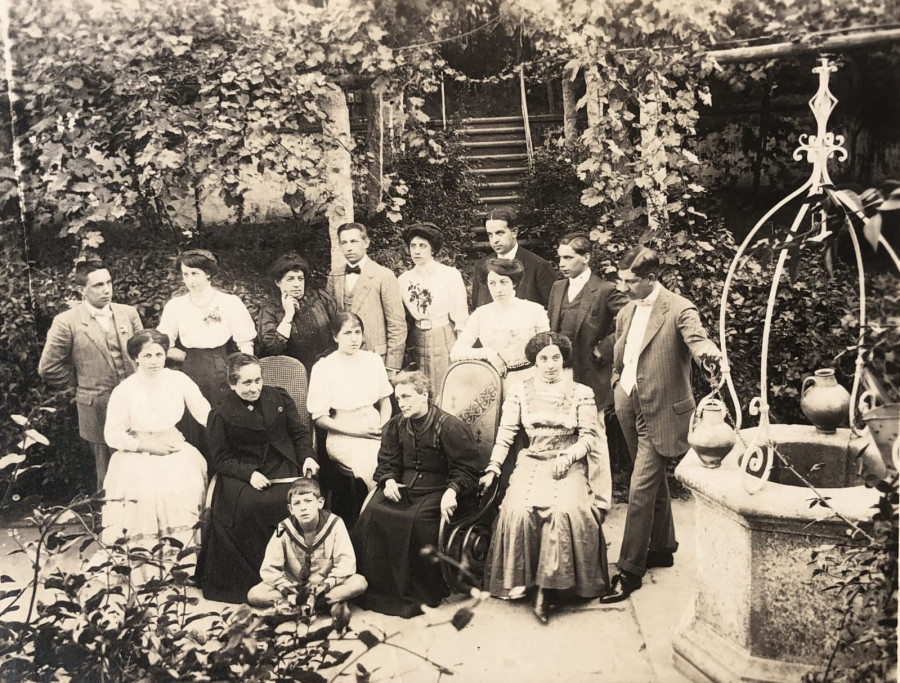 La familia Puente, emigrada en Argentina, vuelve a reunirse en A Pobra 160 años después
