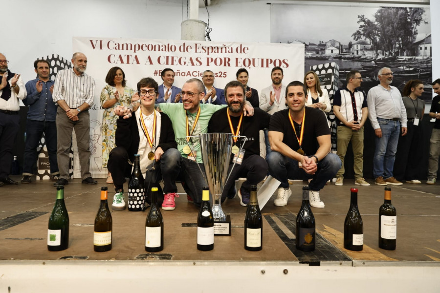 Los ganadores de la edición del 2022 revalidan su título en el VI Campeonato de España de Cata