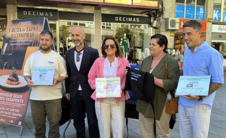 Zona Aberta entrega los premios de la I Ruta de Tapas y Compras a locales de Vilagarcía