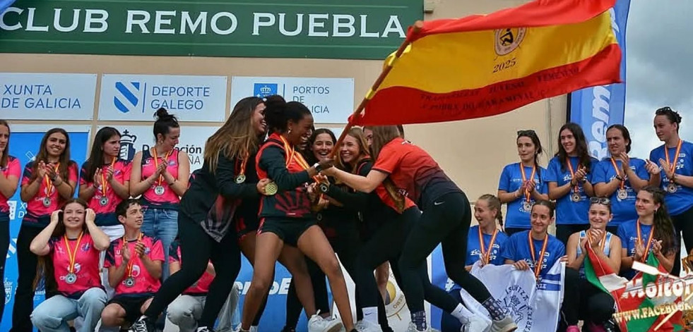 Puebla y Cabo triunfan en el Nacional de Trainerillas celebrado en A Pobra