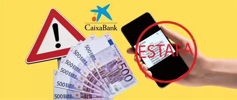 Este mensaje  suplanta a CaixaBank para vaciar tu cuenta
