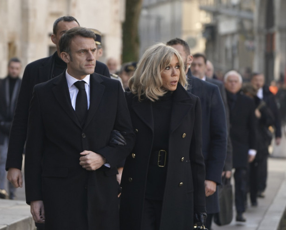 EmmanuelMacronysumujerBrigitteMacronennoviembrede2023