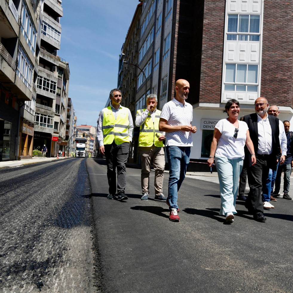 Ravella exige mejoras en los viales de la Xunta tras el asfaltado de Juan Carlos I