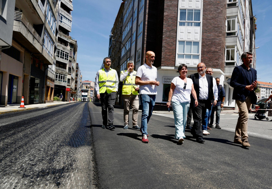 Ravella exige mejoras en los viales de la Xunta tras el asfaltado de Juan Carlos I