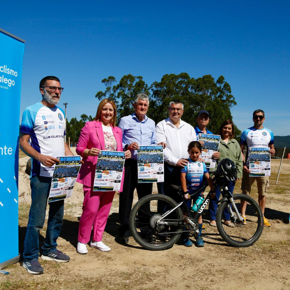 Ribadumia cita a más de 400 deportistas para la VII Mini BTT