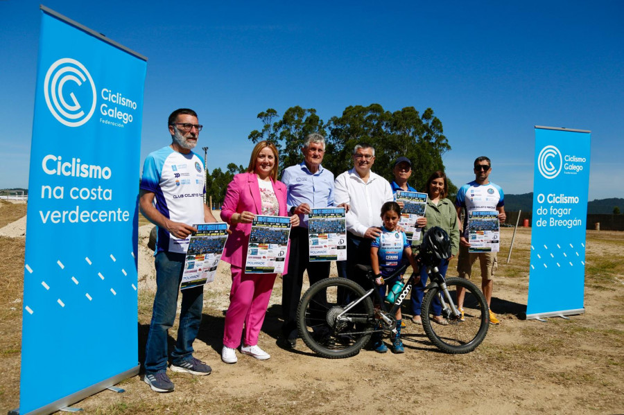Ribadumia cita a más de 400 deportistas para la VII Mini BTT