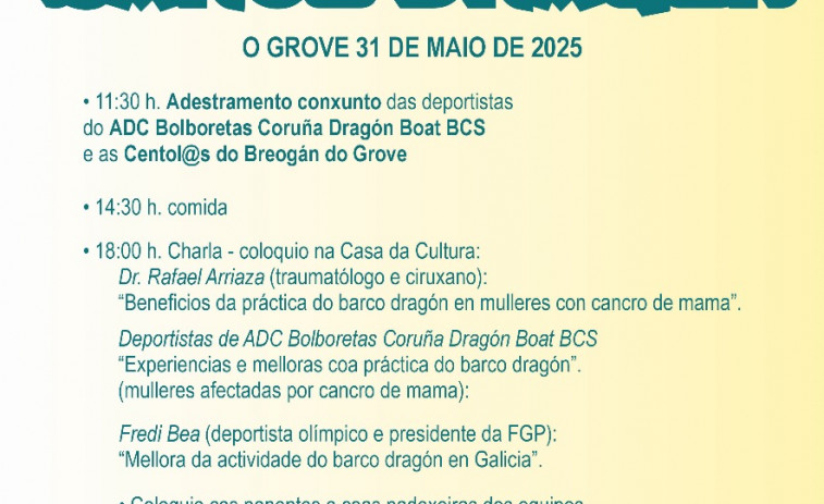 El Breogán prepara unas jornadas sobre los beneficios del Barco Dragón