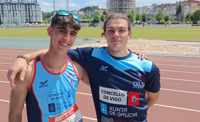 Xoel Otero y Álex César disputan con el Celta la Liga Nacional de Clubes