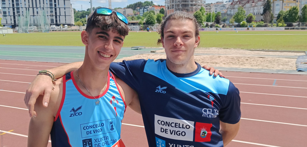 Xoel Otero y Álex César disputan con el Celta la Liga Nacional de Clubes