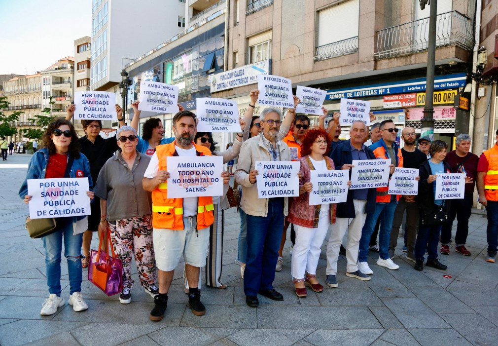 El BNG achaca a la falta de medicalizada el retraso en la atención a un fallecido por infarto en Vilagarcía