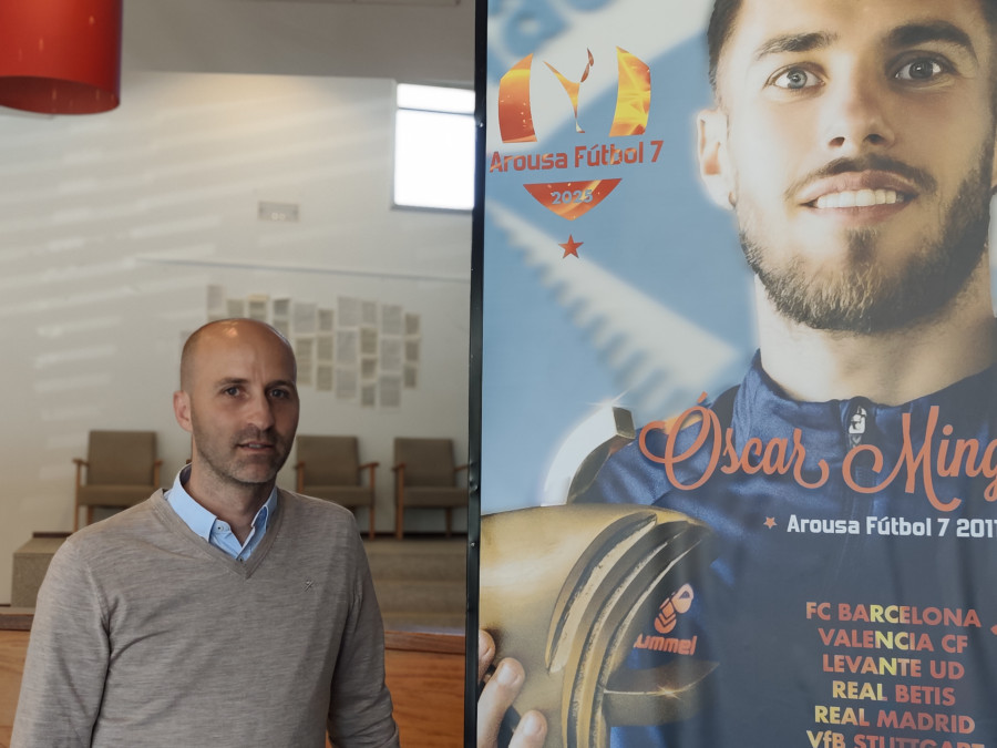 Álex Otero: “Vamos a muchos torneos, pero el Arousa Fútbol 7 es diferente”