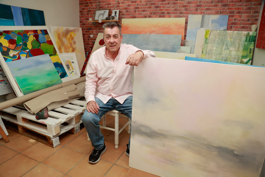 As introspeccións pictóricas de Fernando Quintela saen ao exterior