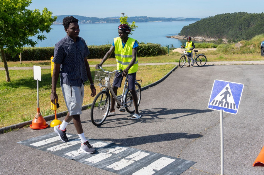 Seguridad vial para migrantes en Sanxenxo