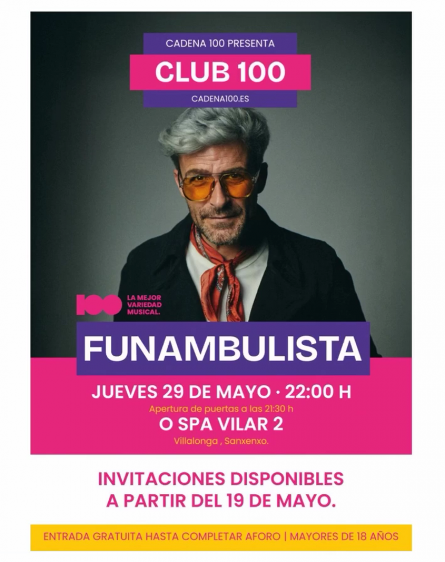 Funambulista dará mañana un concierto en Vilalonga en el que mostrará su proyecto ‘180º Vol I’