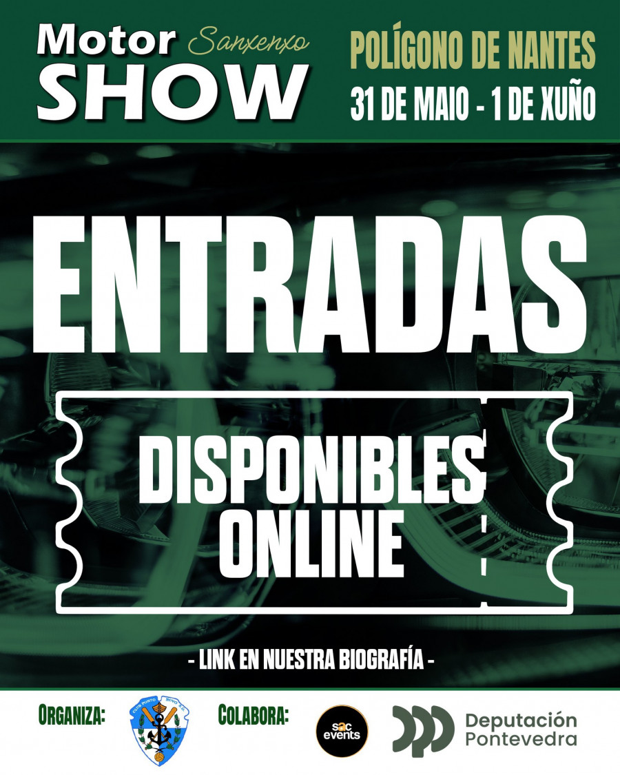 El polígono industrial de Nantes acoge la exposición de coches MotorShow Sanxenxo