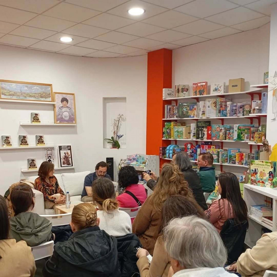 La biblioteca municipal de O Grove acoge la presentación del libro ‘A casa da mina’ de la autora Maica Gorgal