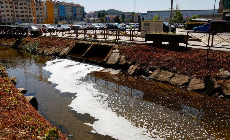 Otro vertido amenaza al río de O Con