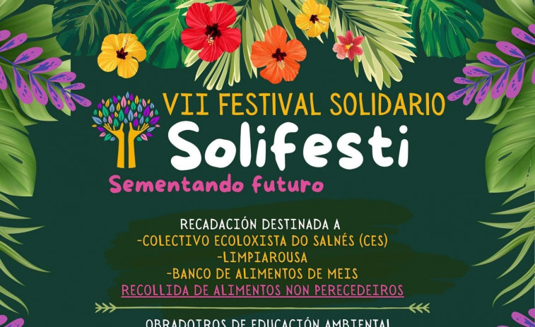 El VII Solifesti recaudará fondos en Meis para el CES, el Banco de Alimentos y Limpiarousa