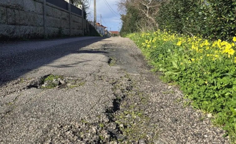 El BNG de Sanxenxo insta al gobierno municipal a solucionar el estado de deterioro de los caminos de Vilalonga
