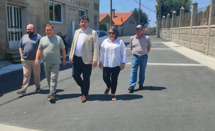 Concluye la mejora del vial de Ameiró en Dena tras una inversión de cerca de 60.000 euros
