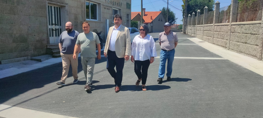 Concluye la mejora del vial de Ameiró en Dena tras una inversión de cerca de 60.000 euros