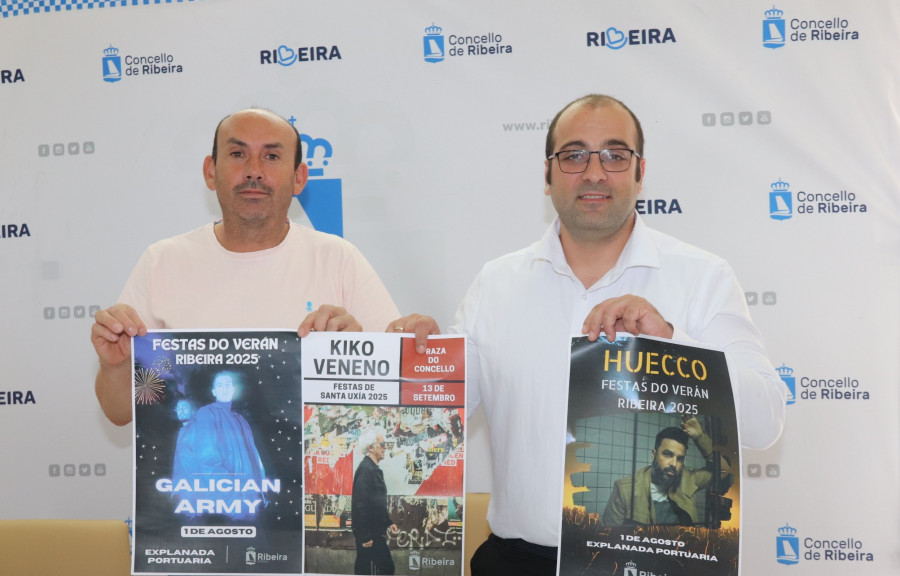 Kiko Veneno y Galician Army actuarán en Ribeira este verano