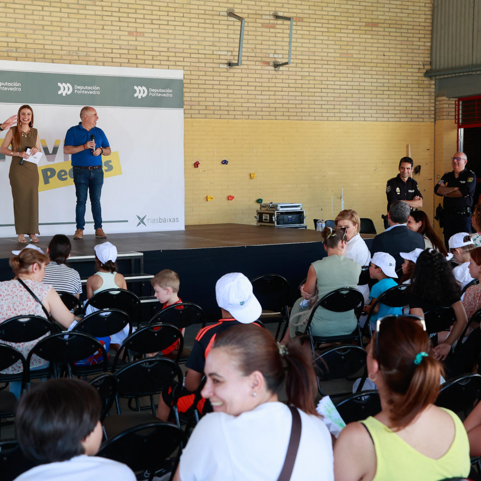 La Diputación estrena en Vilagarcía el proyecto +Convivio con actividades variadas pensadas para las familias